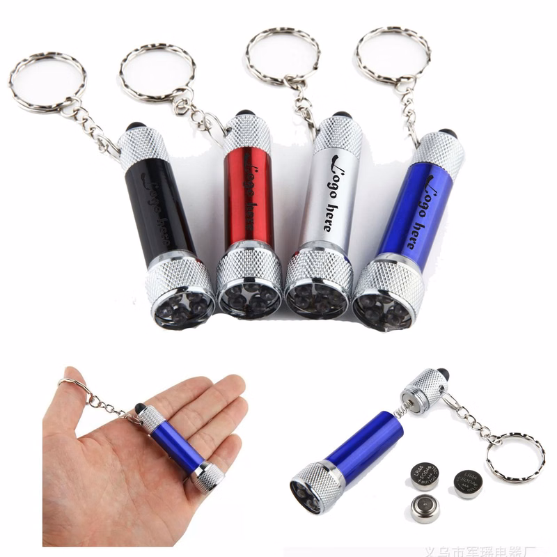 Mini 5 Led Flashlight Keychain Portable
