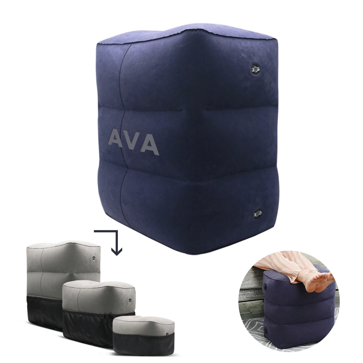 Three-Layer Inflatable Foot Pad 1
