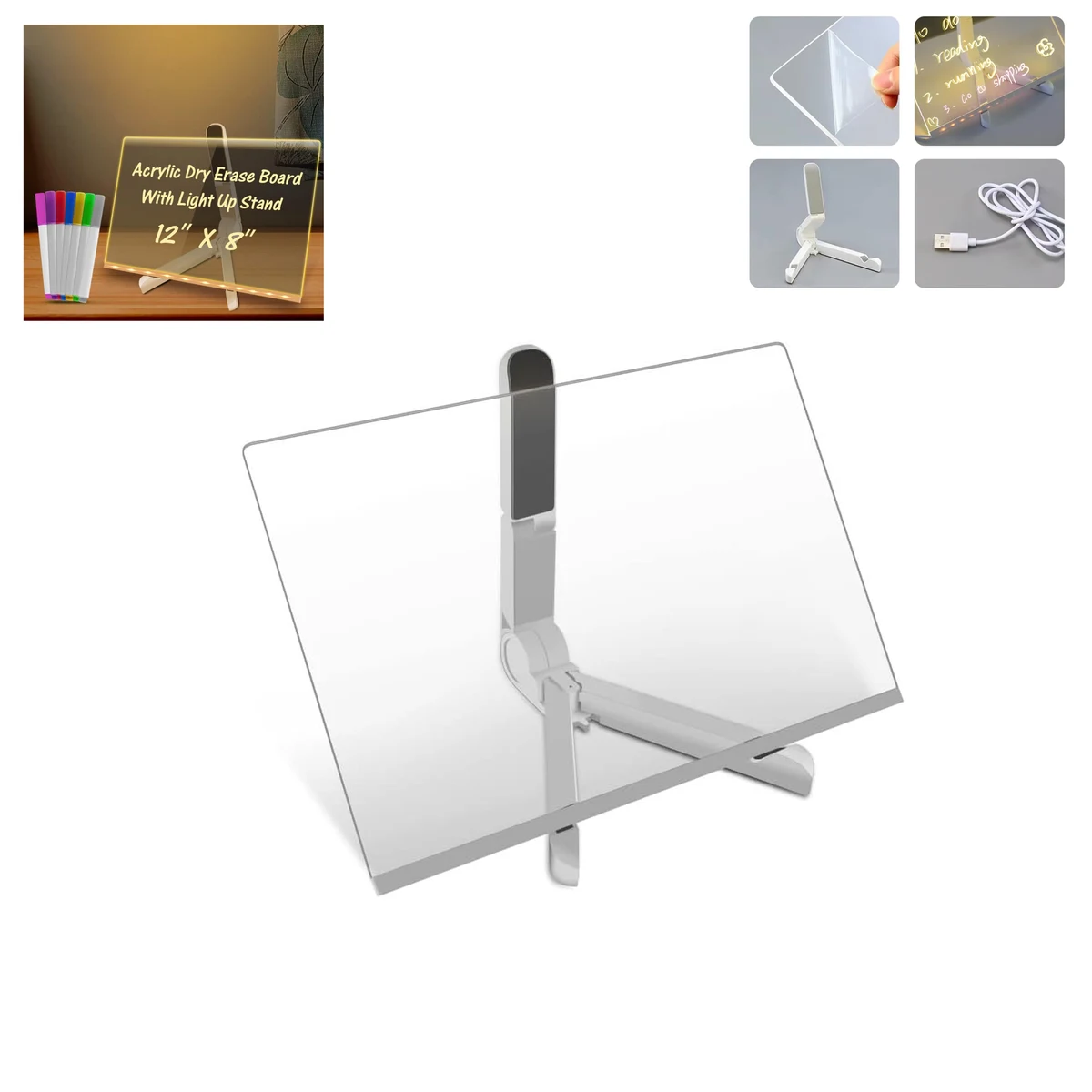 Acrylic Dry Erase White Board 1