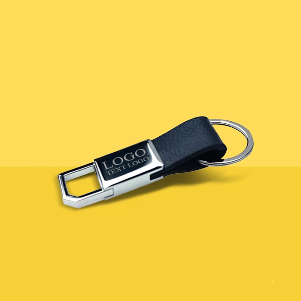 Luxury Genuine Leather Keychain 1