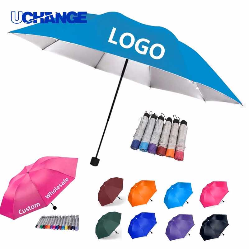 42-Inch Arc Budget Folding Promotional Umbrella