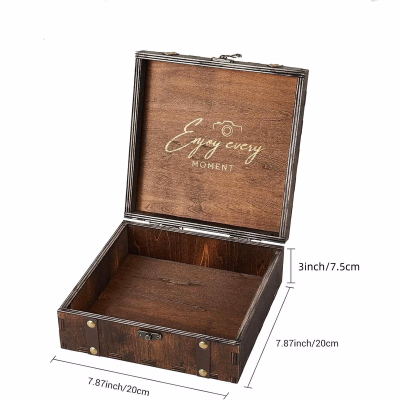 Wooden Handmade Decoration Treasure Box