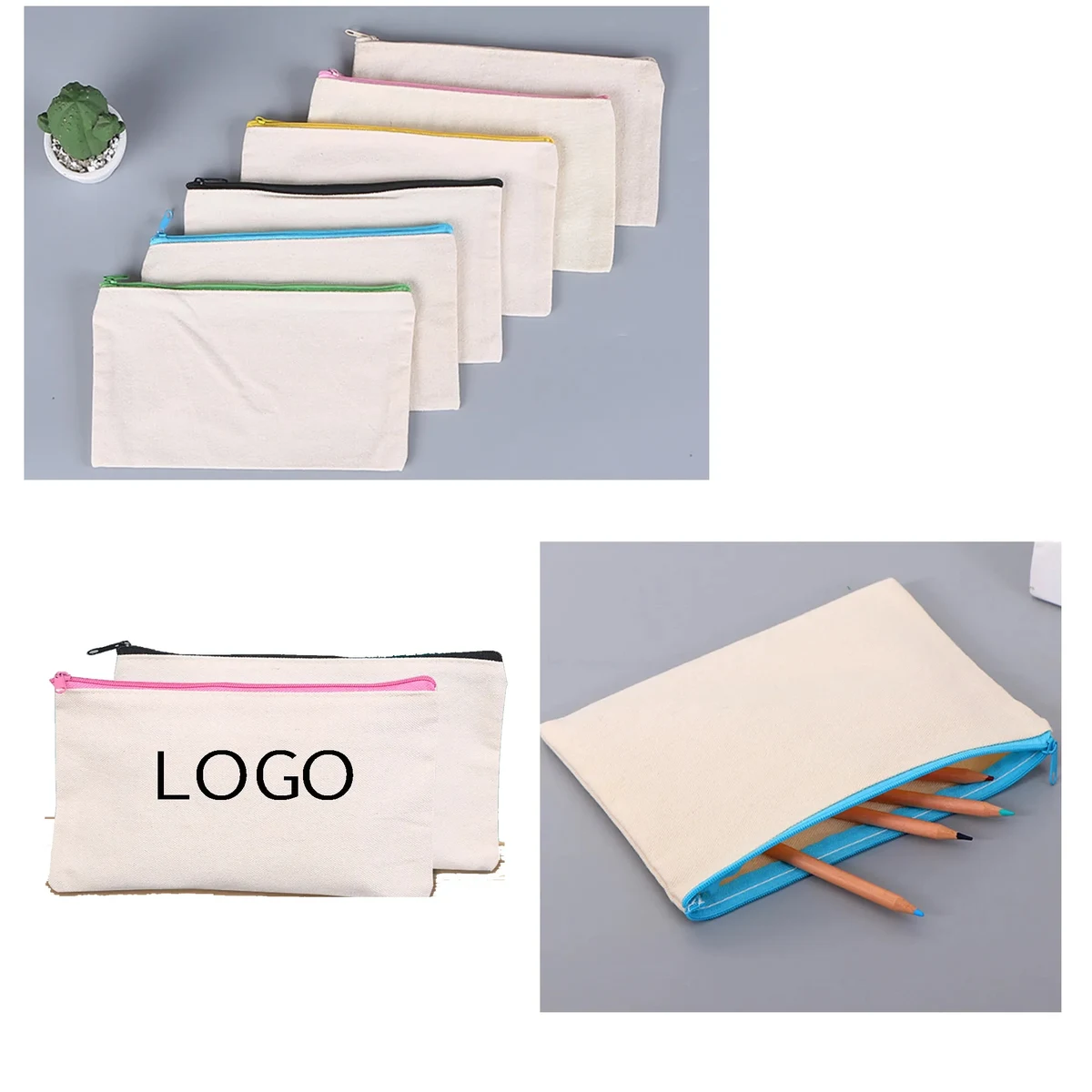 MOQ50 Full Color Print Canvas Bag, custom tote bag with logo imprint 1