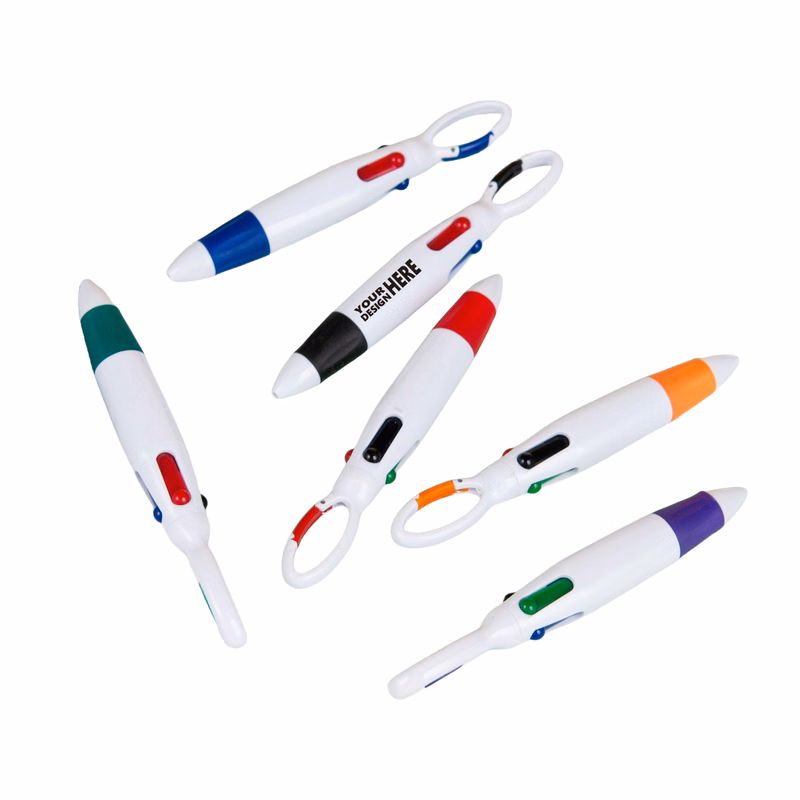 4 Color Shuttle Ballpoint Pen MOQ50