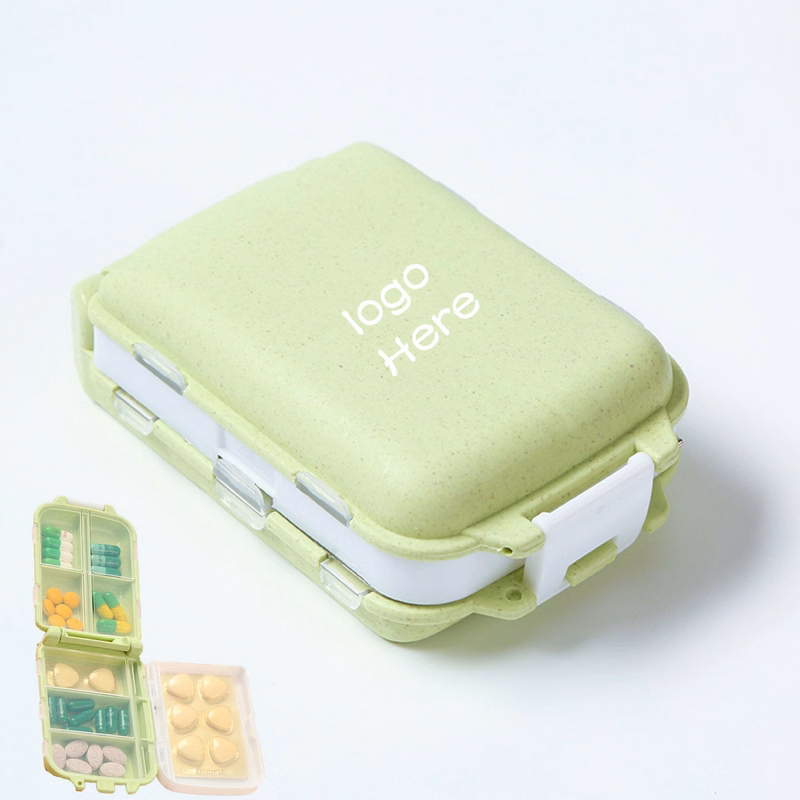Three Folding Pill Boxes
