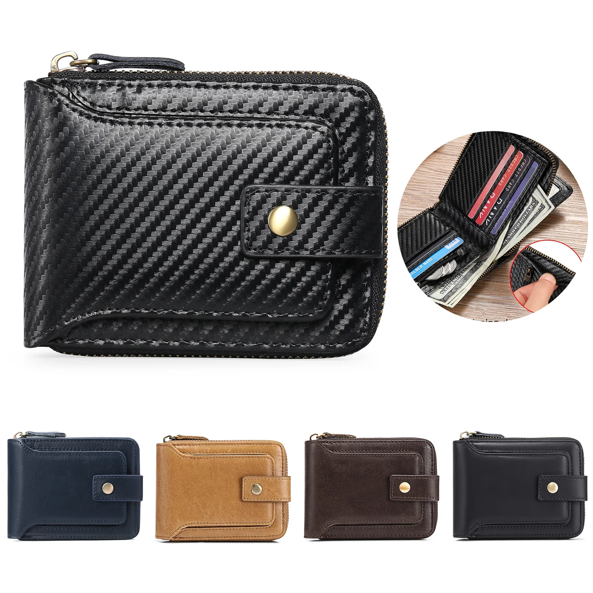 Genuine Leather Wallet for Men 1