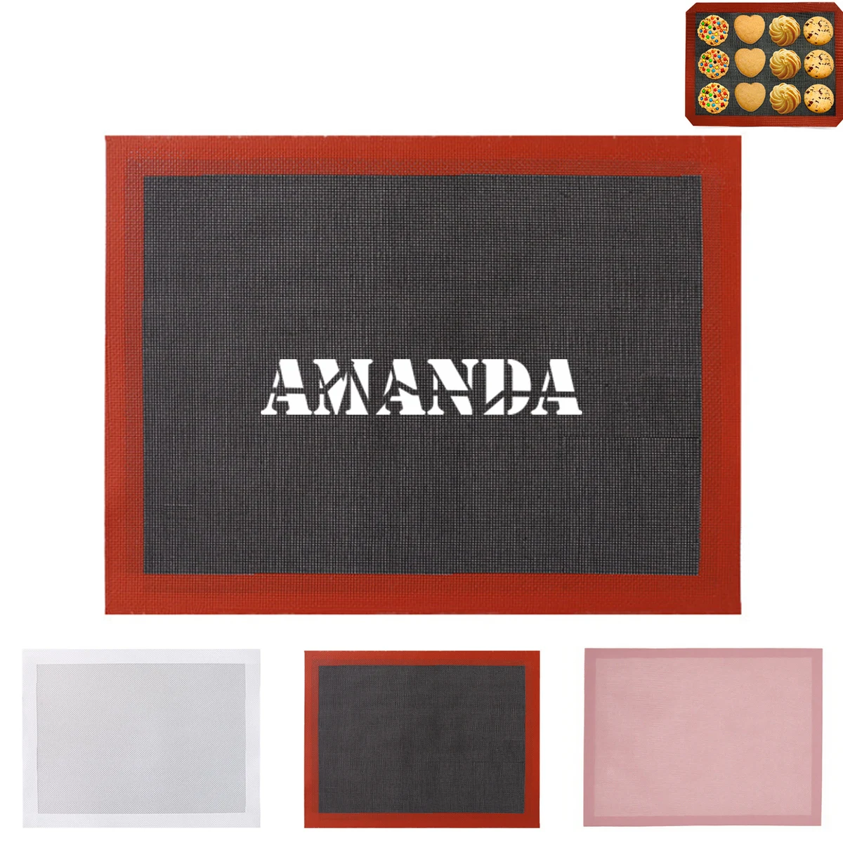 Silicone Mesh Breathable Baking Mat 1