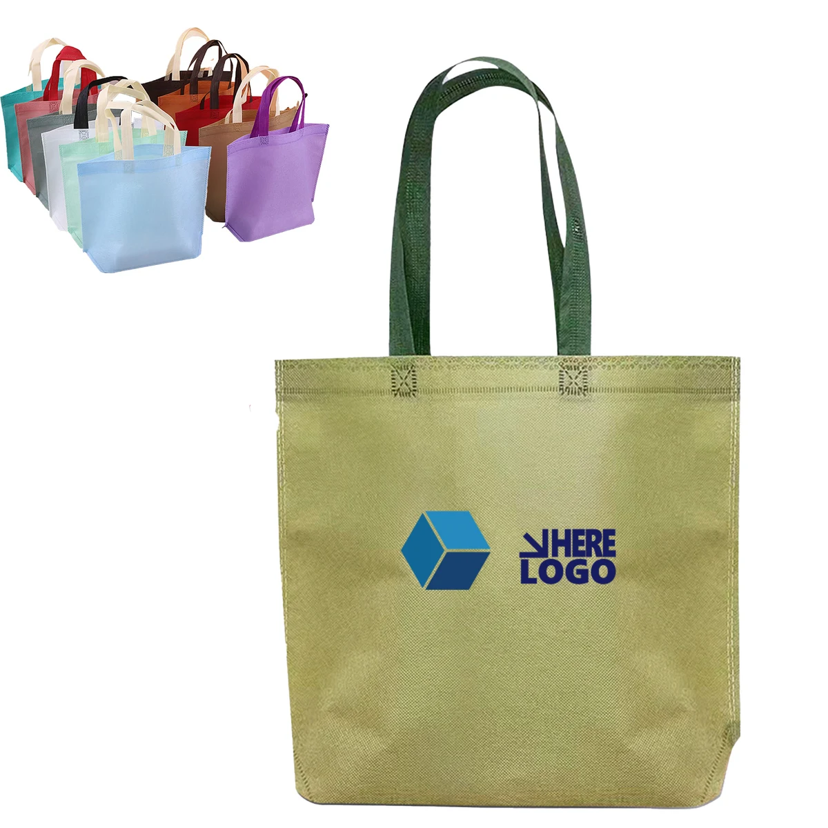 Durable Non Woven Angled Tote 1