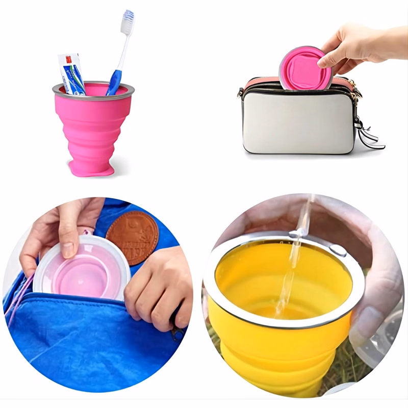 Silicone Collapsible Water Cup