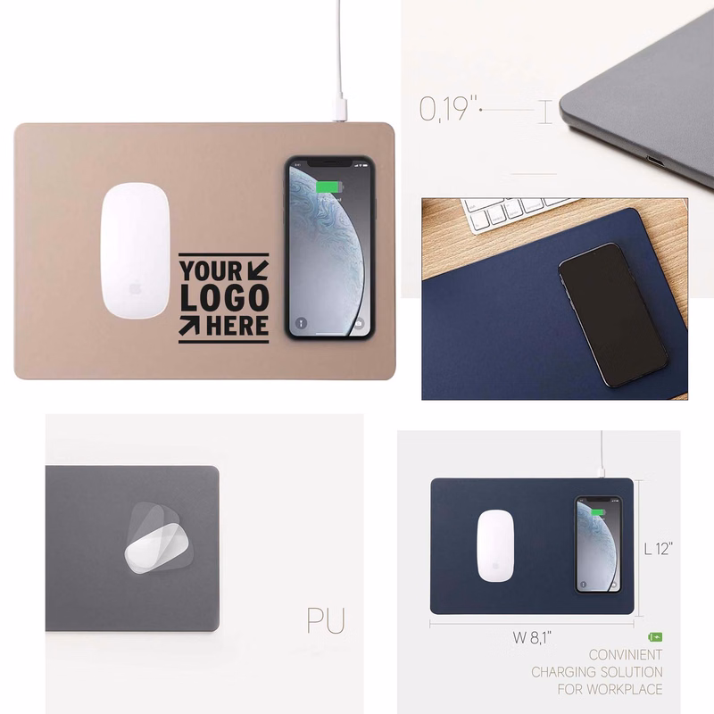 Qi Wireless Charging Mouse Pad Mat