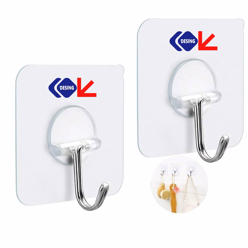 Strong Grip Adhesive Door Hook Decor