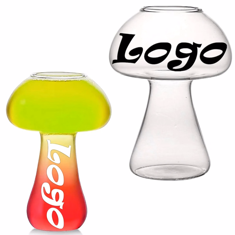 Mushroom Glass Cup