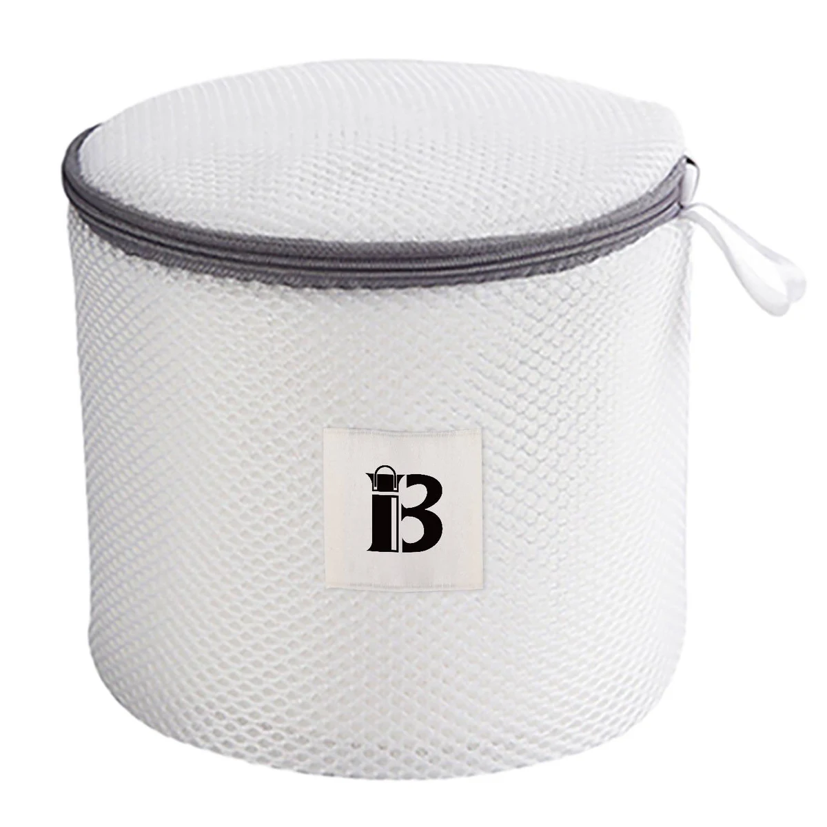 Cylindrical Reusable Laundry Mesh Wash Bag 1