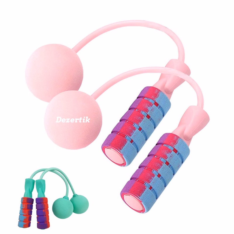 Fitness dual-purpose weight-bearing silent ropeless skipping