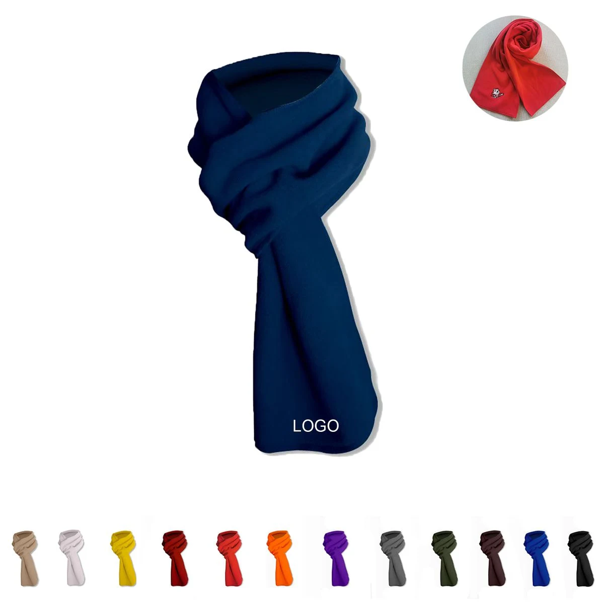 Warm Polar Fleece Scarf 1