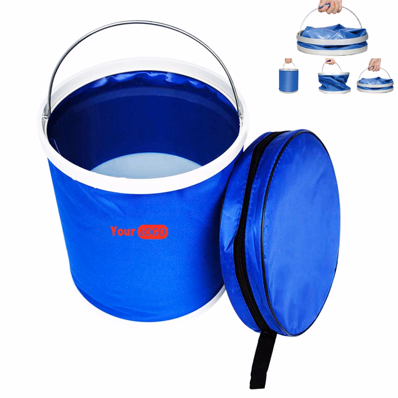 9L Folding Water Bucket with Handle