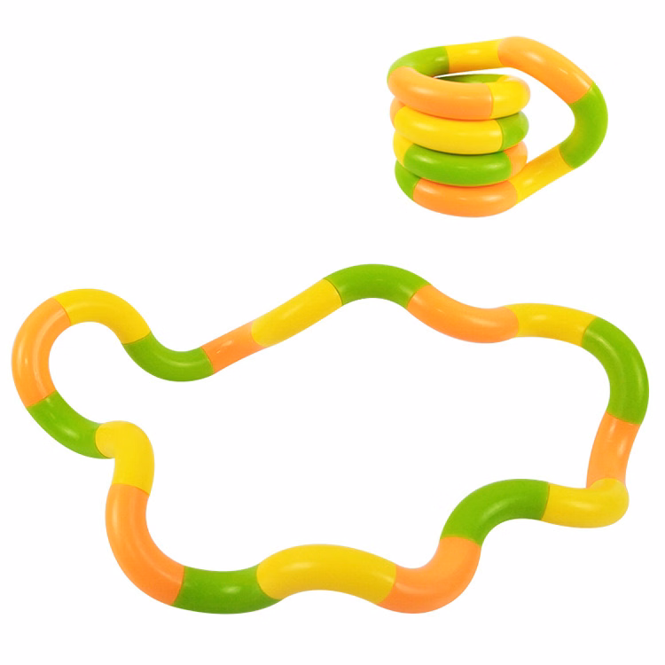 Rainbow Twist 'N' Fidget Coil Toy