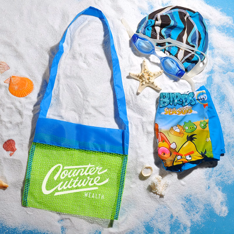Children's Beach Toy Storage Sundries Bag