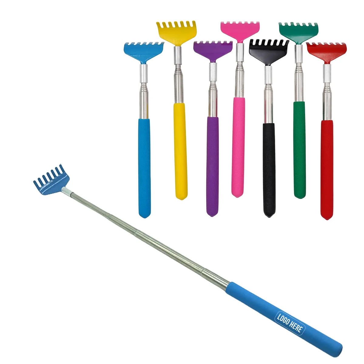 Stainless Steel Telescoping Back Scratcher 1