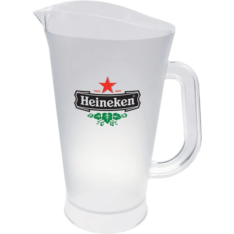 70oz Plastic Textured Beer Pitcher with Handle 1