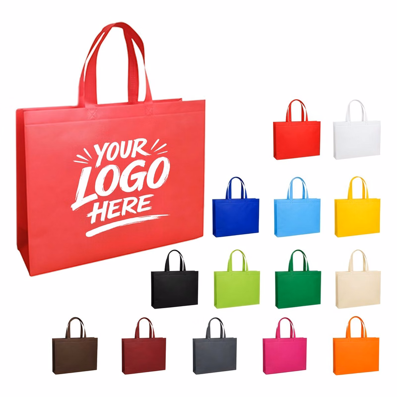 Reusable Laminated Nonwoven Tote Large Shopping Bag