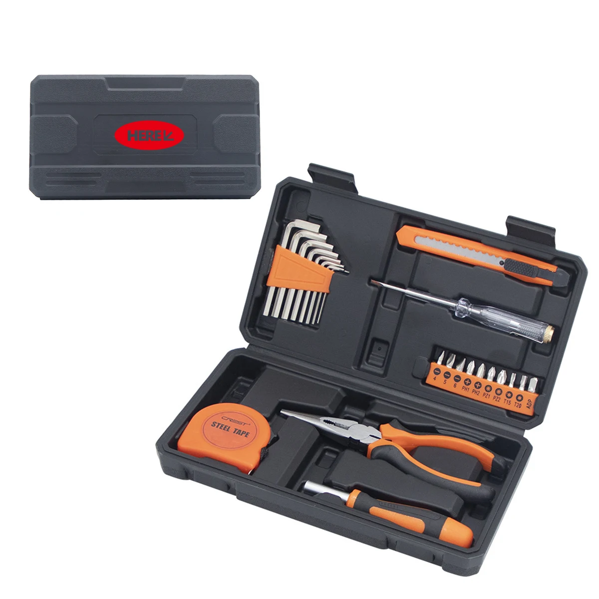 Hardware Combination Car Emergency Kit Toolbox 1