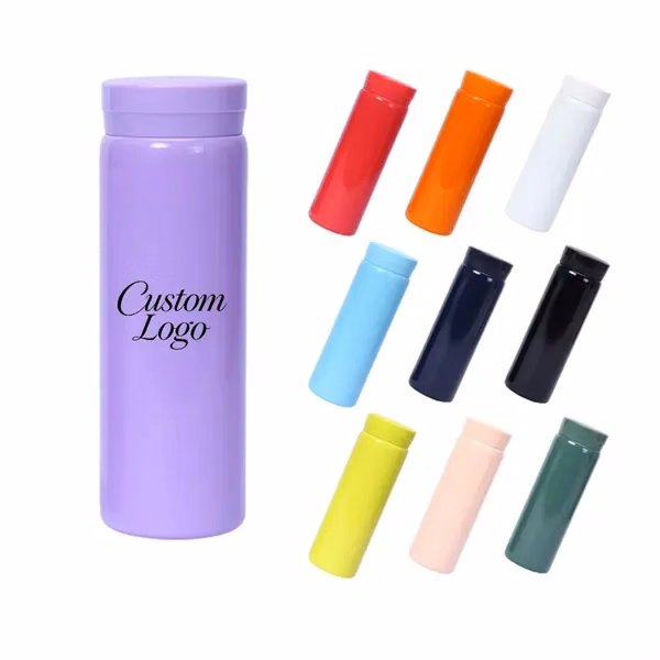 10Oz Mini Water Bottle Stainless Steel Thermos Small Flask for Commutes, Fitness and Travel