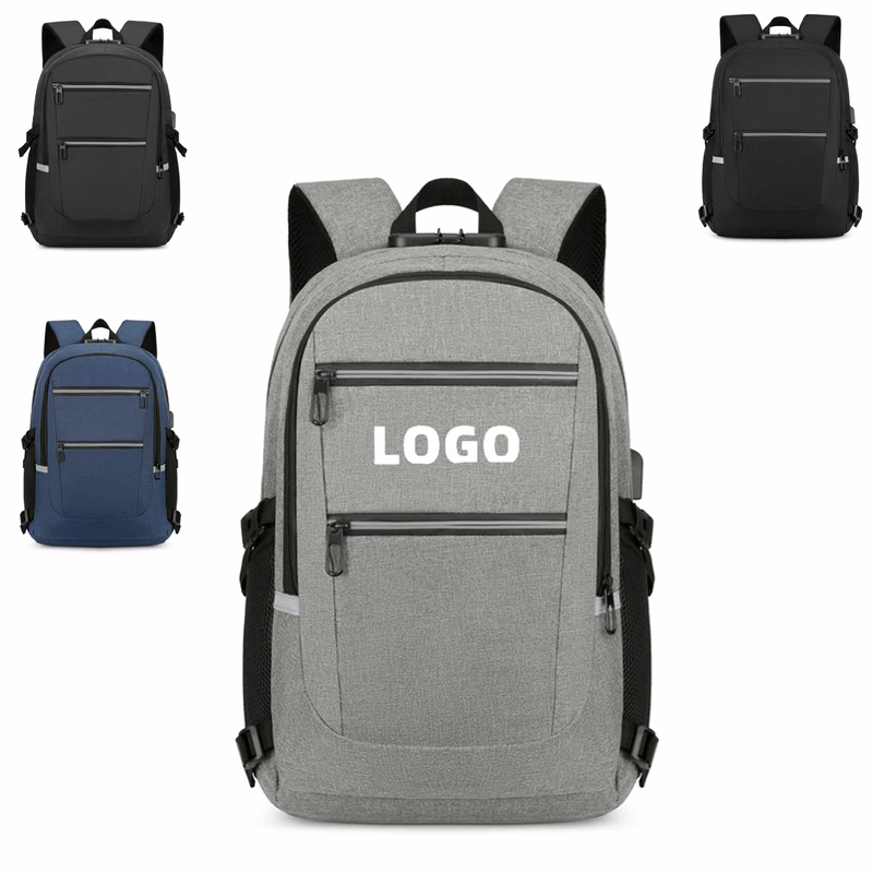 USB Charging Oxford Laptop Backpack
