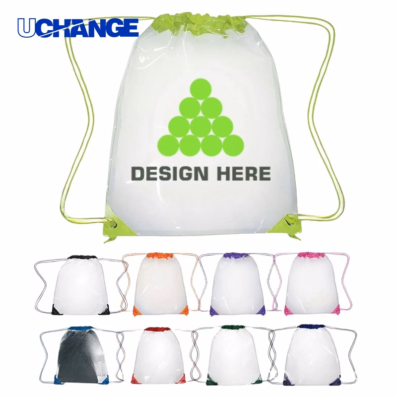 PVC Drawstring Backpack Organizer 12" x 12"