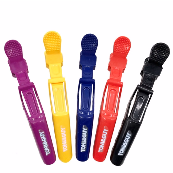 Custom Crocodile Hair Sectioning Clips — Professional Salon Styling Tool