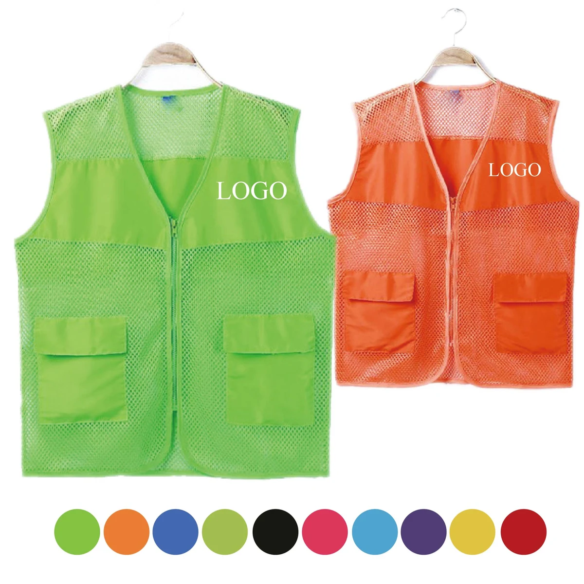 Summer Volunteer Mesh Vest 1