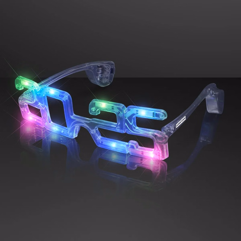 2025 Light Up New Year Party Glasses