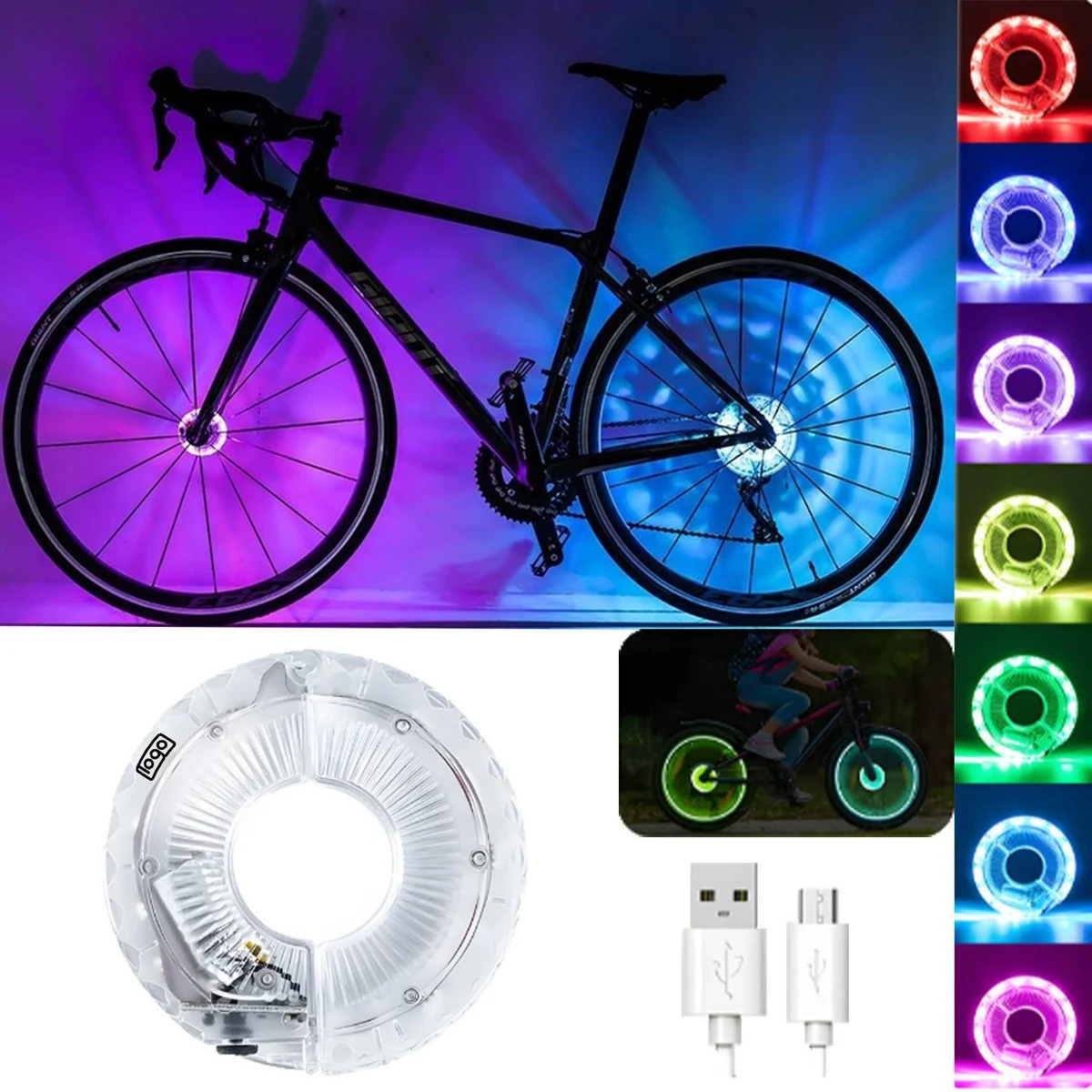 LED Bike Spoke Lights 1