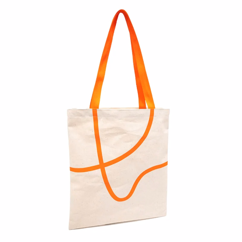 Recycled Canvas Magazine Tote Bag
