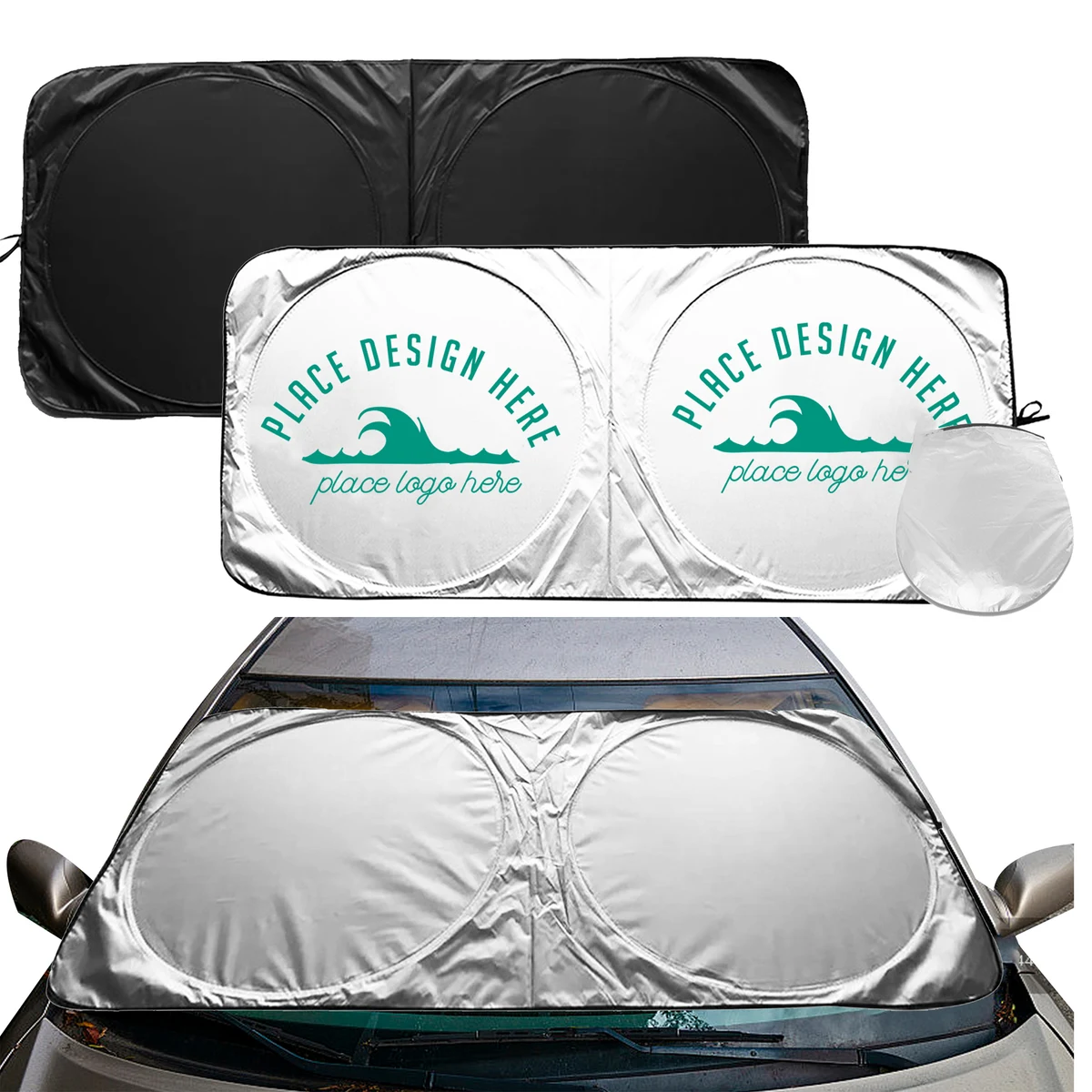 Car Windshield Sun Shade Stay Cool Foldable 1