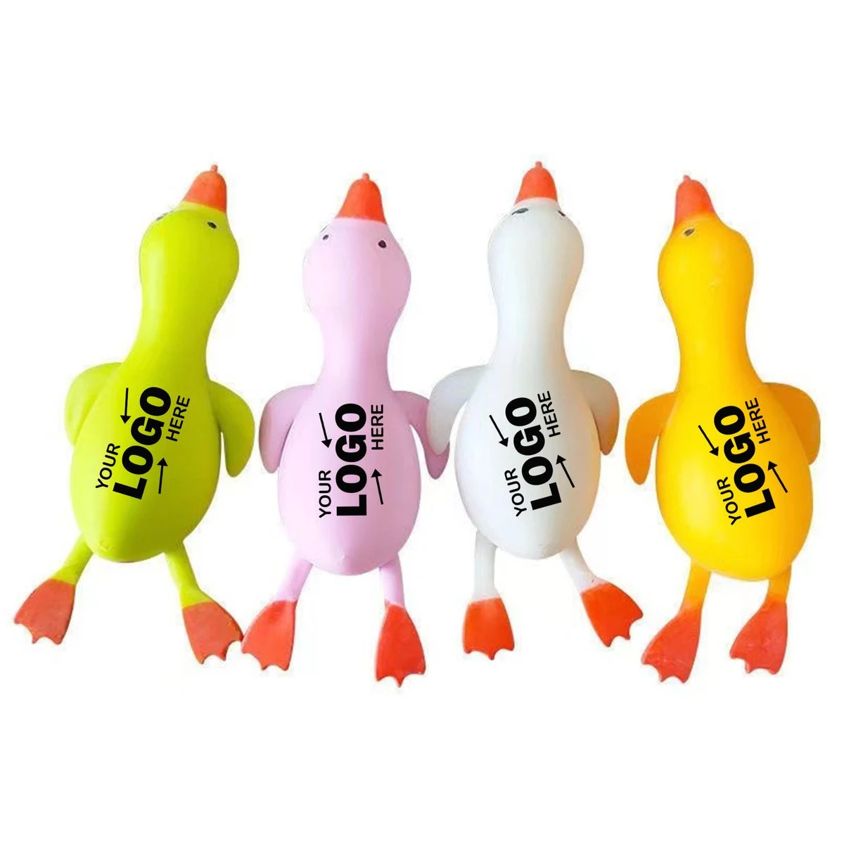 TPR Material Duck shaped Squishy Stress Relief Toy 1