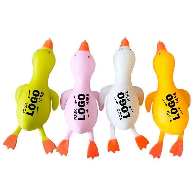 TPR Material Duck shaped Squishy Stress Relief Toy
