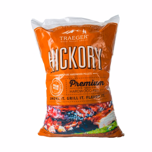 Traeger Hickory BBQ Hardwood Pellets