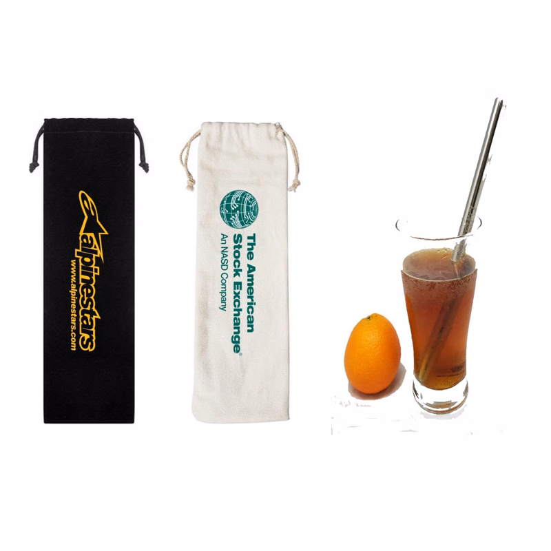 " Eco Friendly Reusable Stainless Steel Straw.