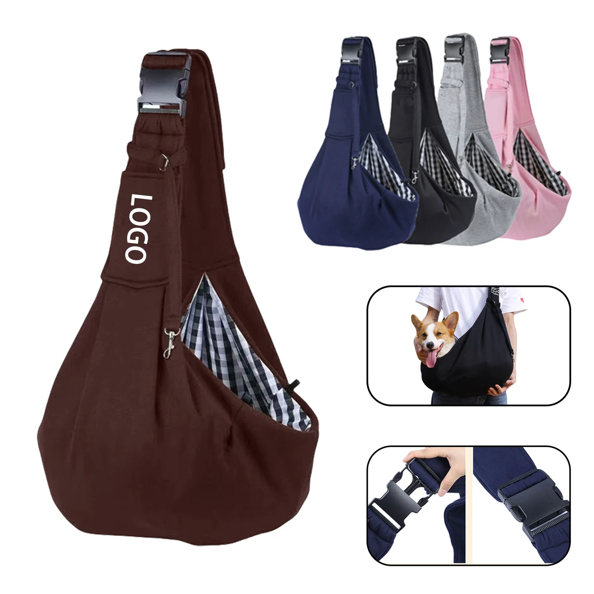 Small Pet Carrier Sling 1