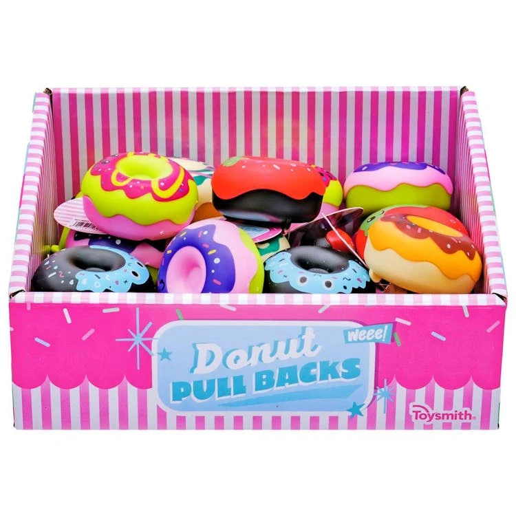 Donut Pull-Back Vehicles - Assorted 1