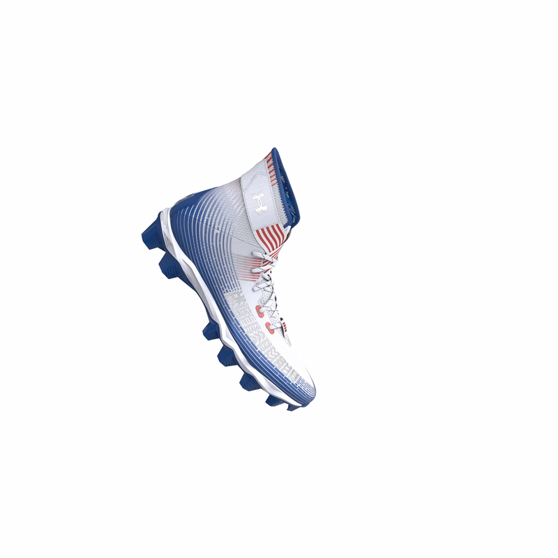 Boys' UA Highlight Franchise TX LE Jr. Football Cleats
