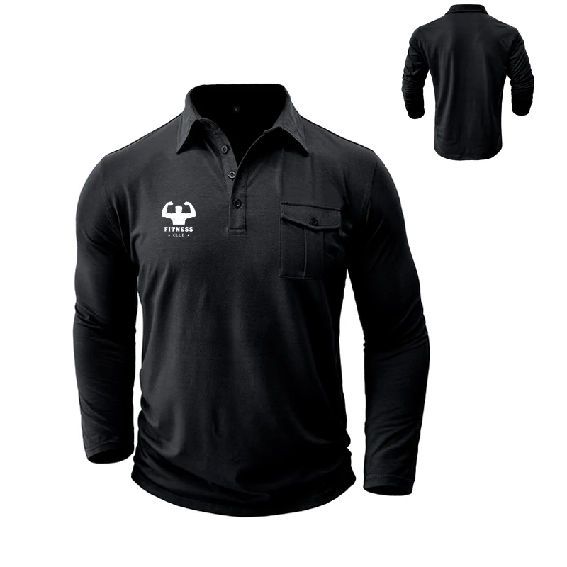 Classic Men's Long Sleeve Polo 1