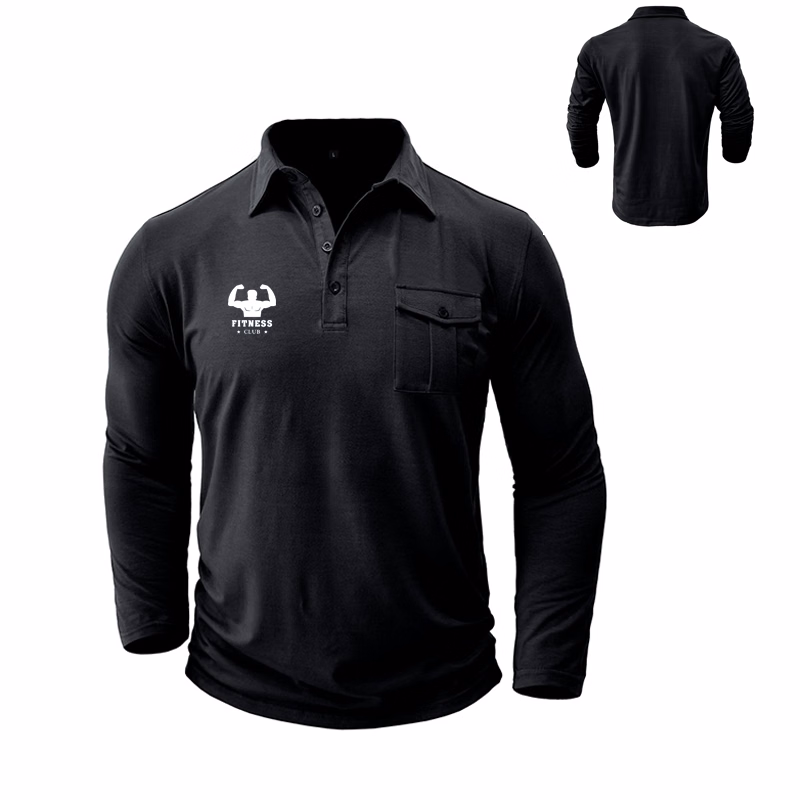 Classic Men's Long Sleeve Polo