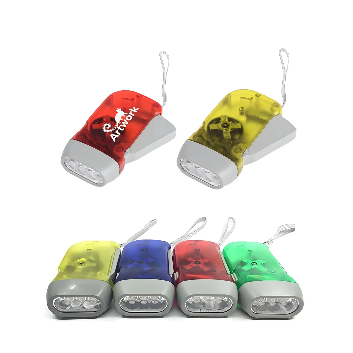 Hand Pressed Electric Flashlight 1