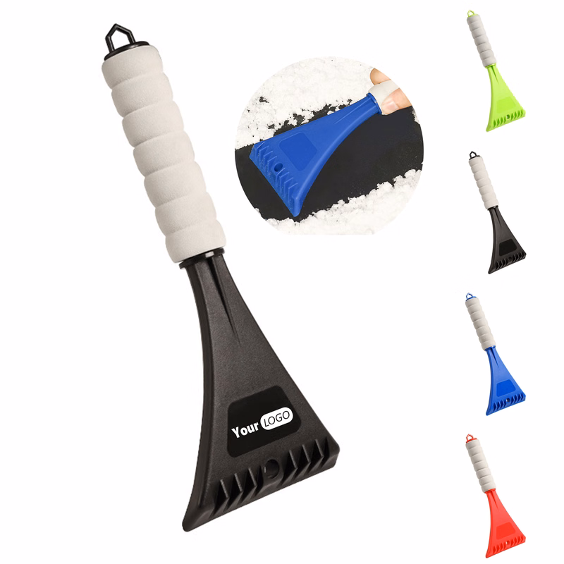 Ergonomic Ice Scraper With Foam Grip Handle