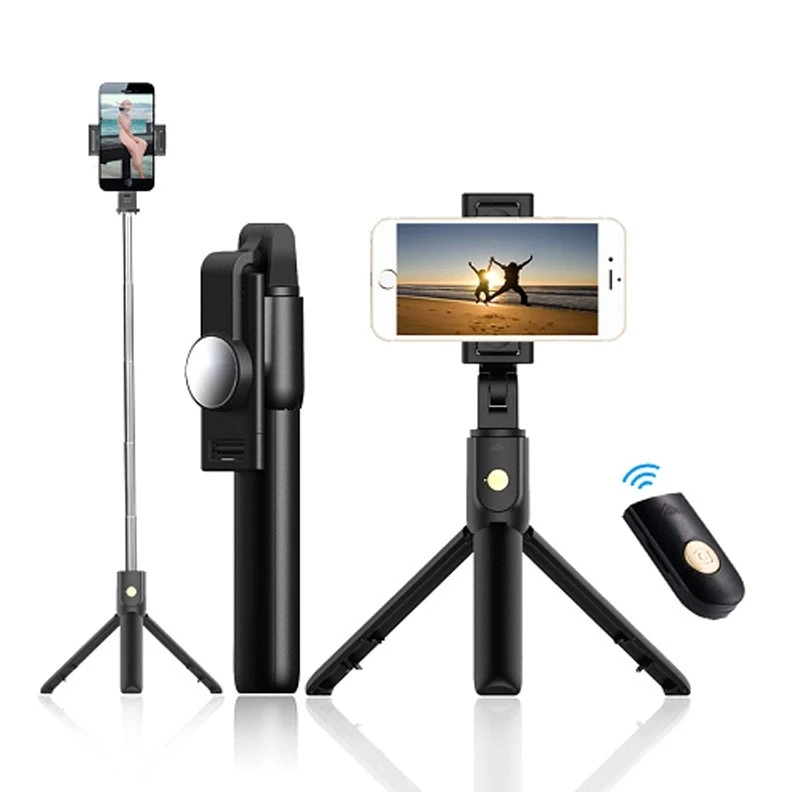 Selfie Stick Tripod with Removable Wireless 1