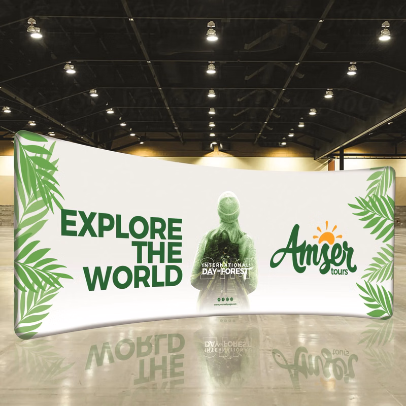 20' Curved Backdrop