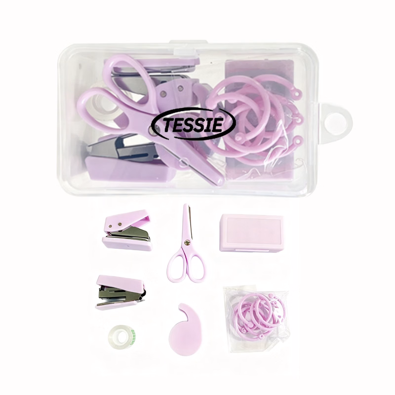 Mini Multifunctional Stapler Stationery Set