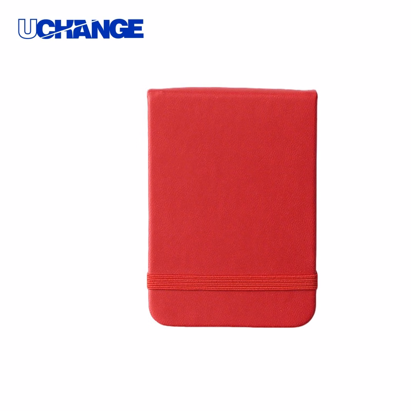 A7 PU Cover Pocket Notebook with Elastic Band